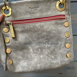 Hammitt Small Tony tan pewter red